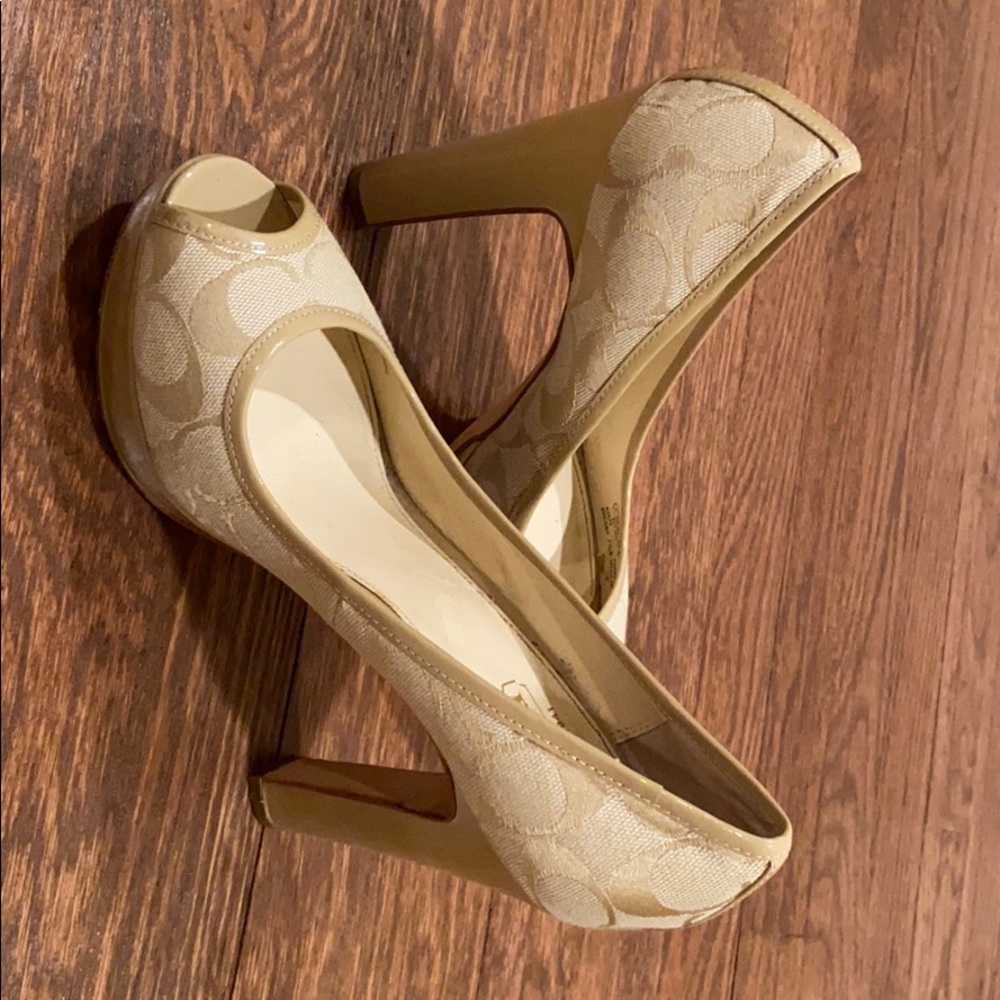 Coach high heels